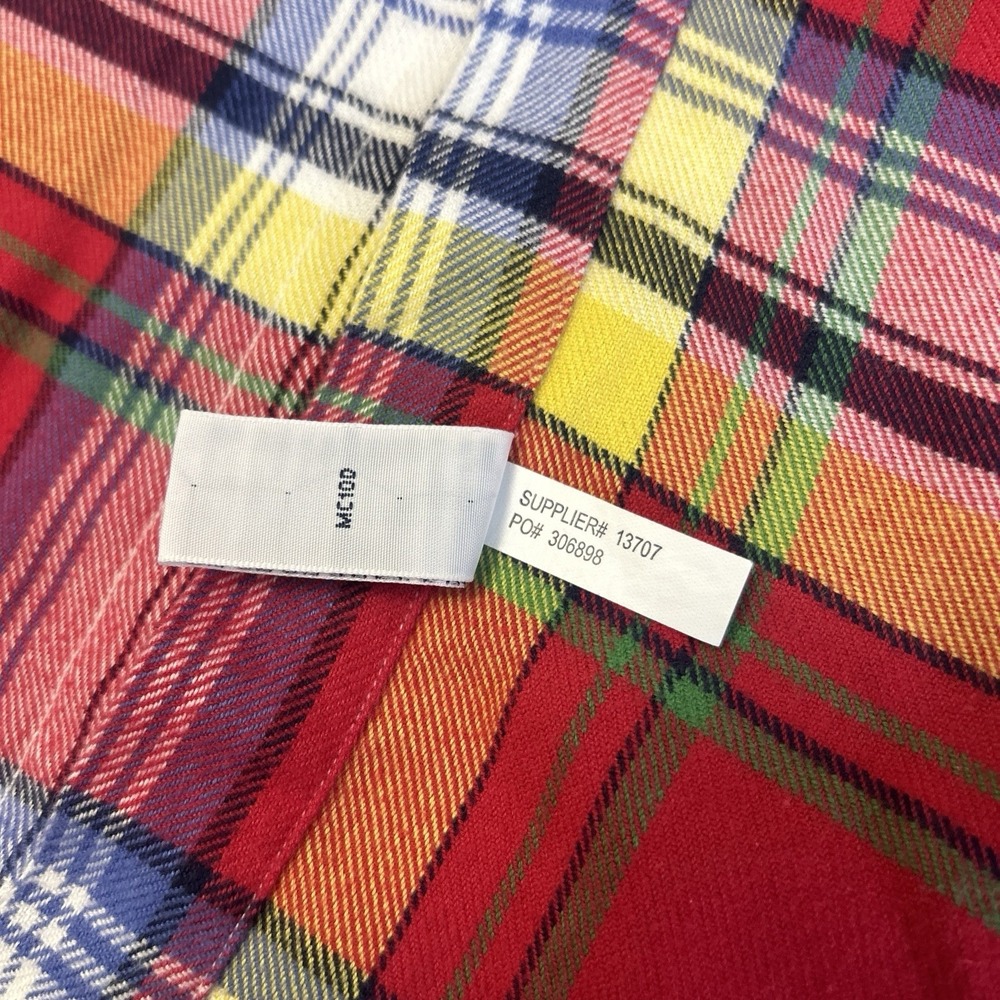 Vintage Men's XL Classic Fit Ralph Lauren Flannel Check Shirt Multicolor - Picture 12 of 12